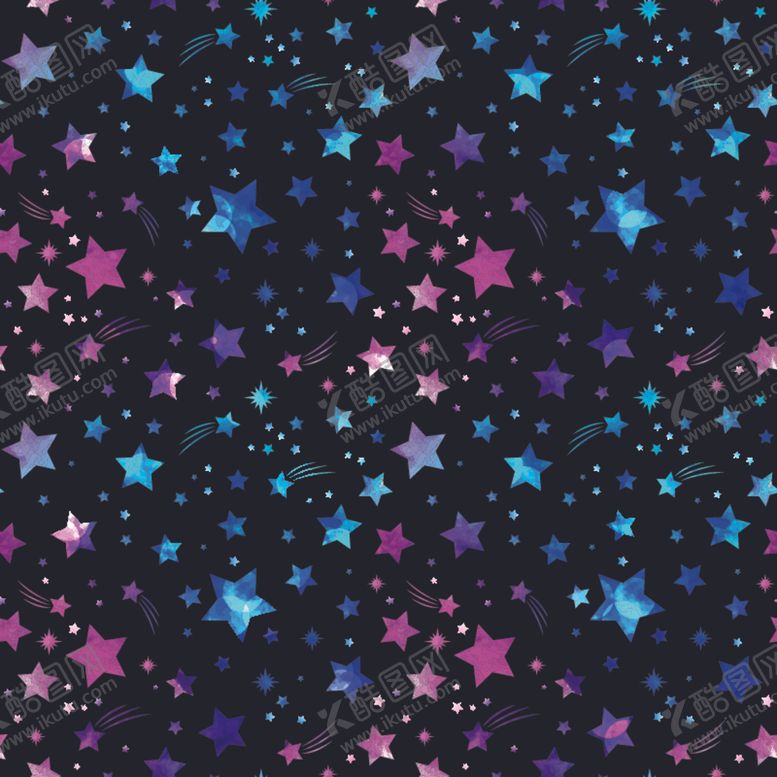 编号：20915709280936484507【酷图网】源文件下载-夜空星星