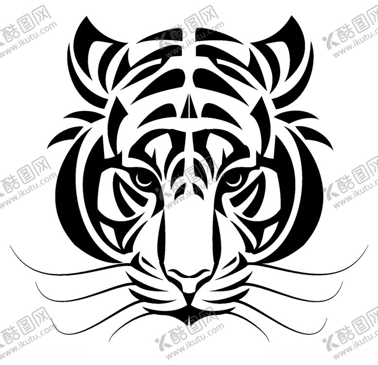 编号：71171905051615099910【酷图网】源文件下载-老虎头像