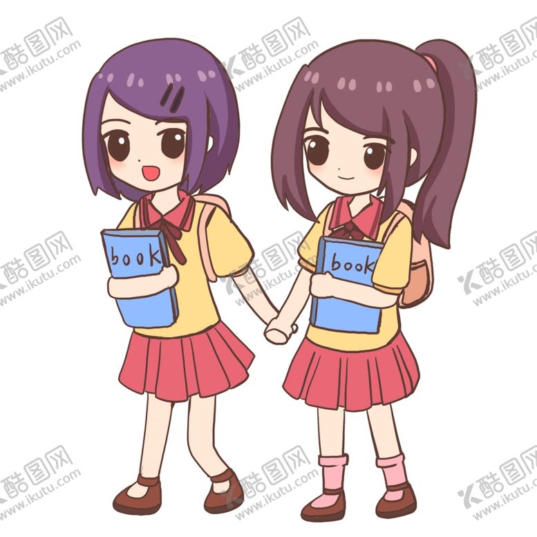 编号：30132910100310396161【酷图网】源文件下载-卡通女孩