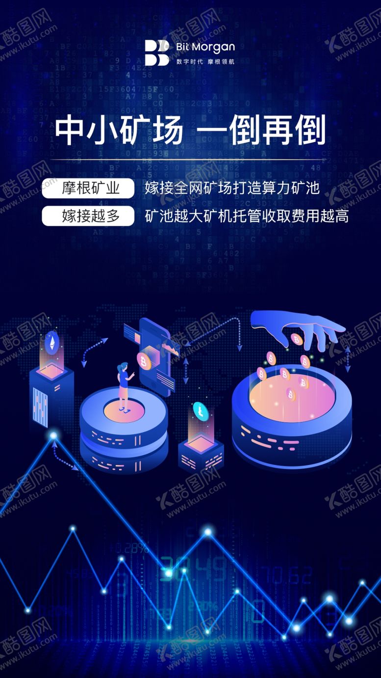 编号：97374404301707058151【酷图网】源文件下载-区块链渐变科技海报高科技