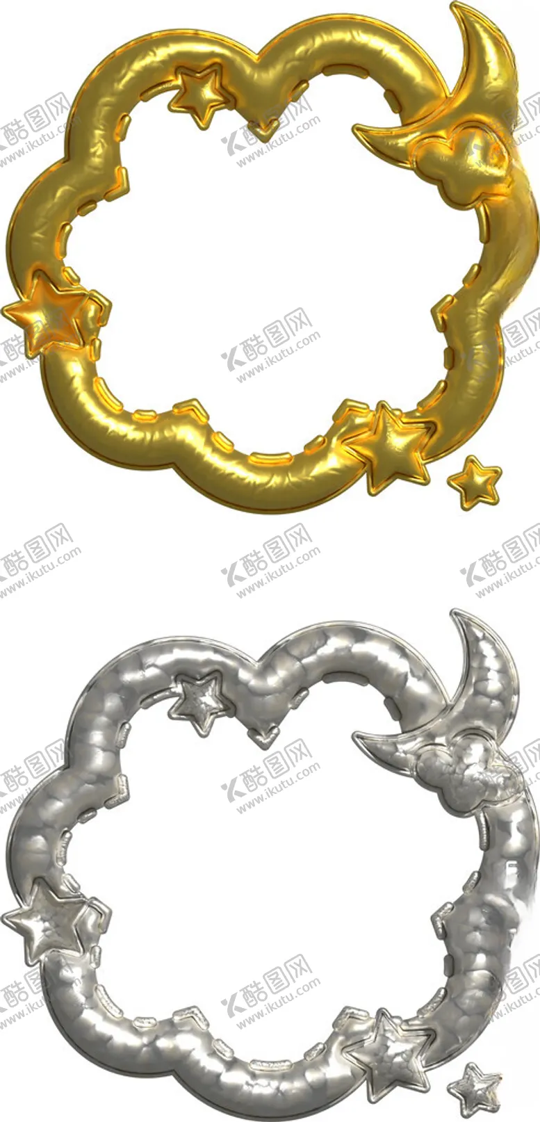 编号：66277902111221519057【酷图网】源文件下载-3D膨胀风金色相框