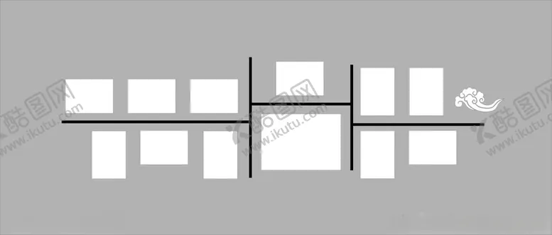 编号：56695604211547115763【酷图网】源文件下载-照片墙学生风何图案设计元素