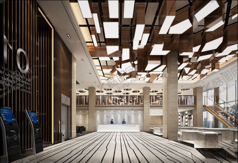 编号：80504310300155597007【酷图网】源文件下载-酒店大堂