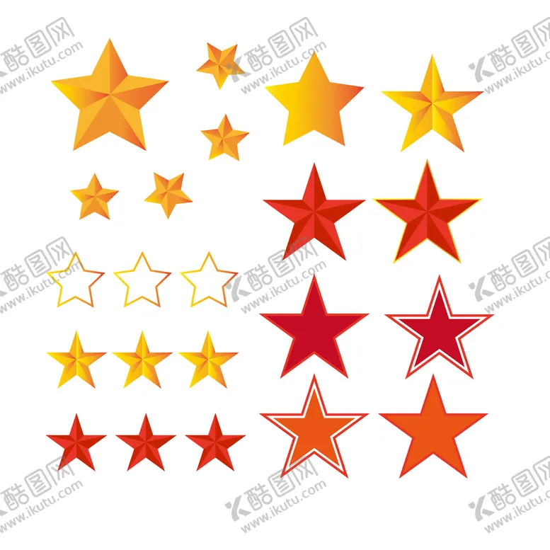 编号：78760211071714252232【酷图网】源文件下载-五角星星星
