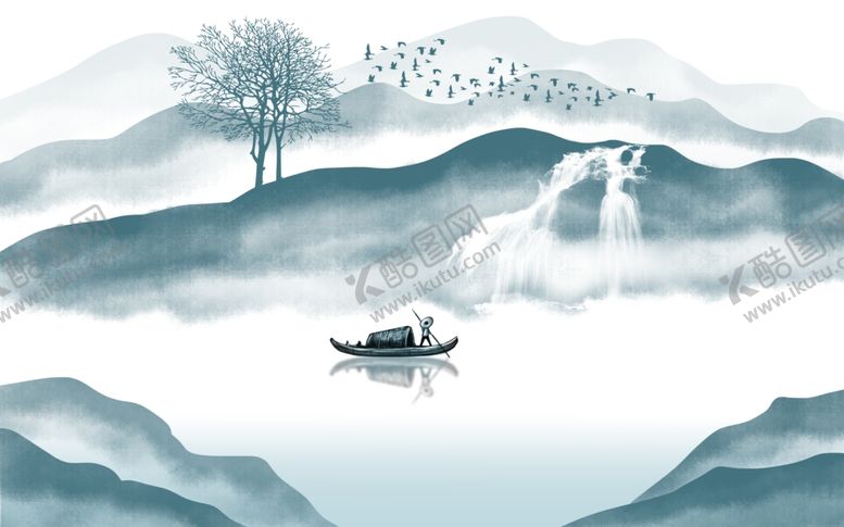 编号：18008111010036076815【酷图网】源文件下载-山水画