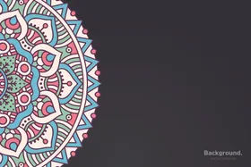 图案花纹曼陀罗