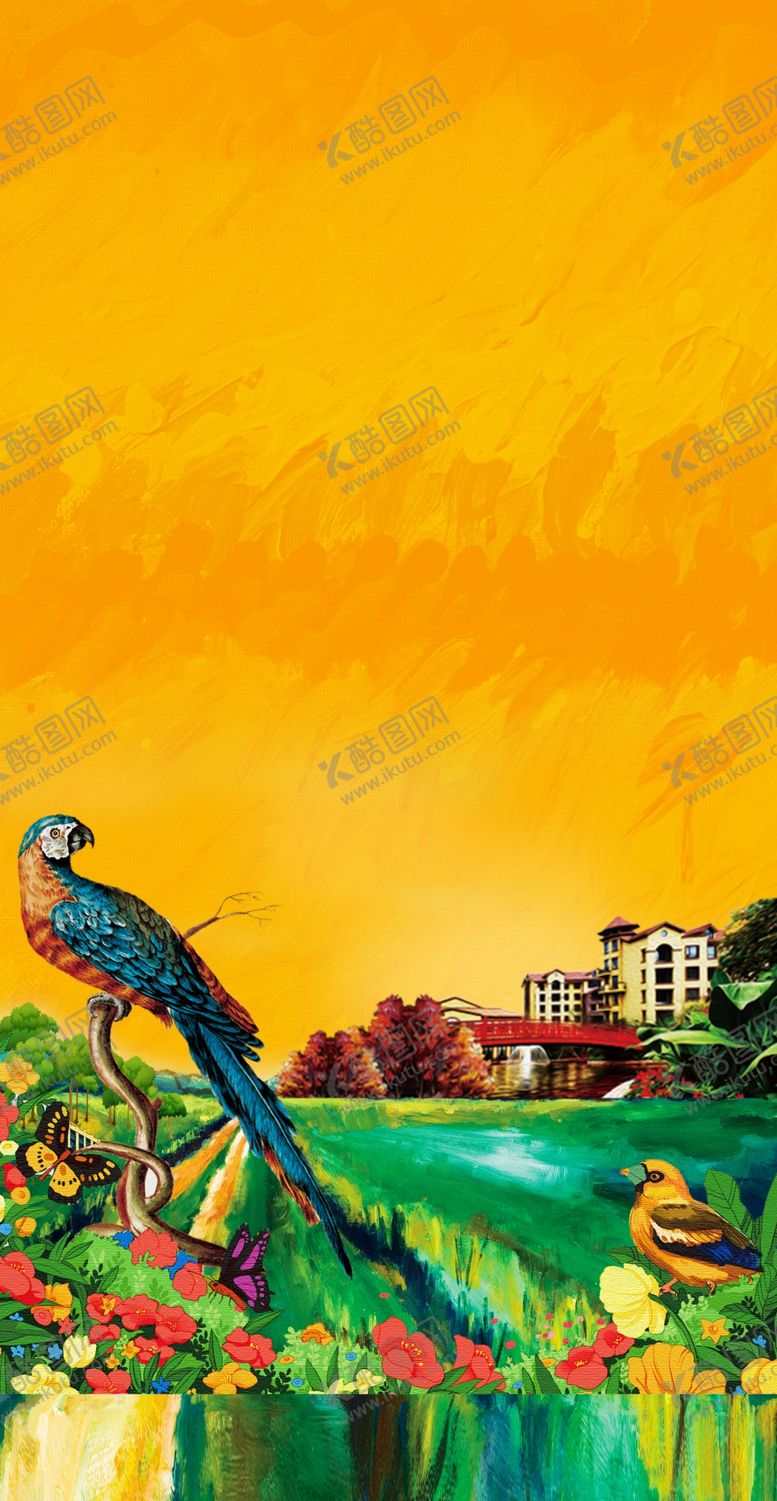 编号：96676309271756152636【酷图网】源文件下载-地产园区海报