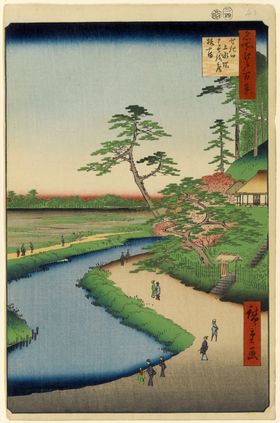 日本风景浮世绘