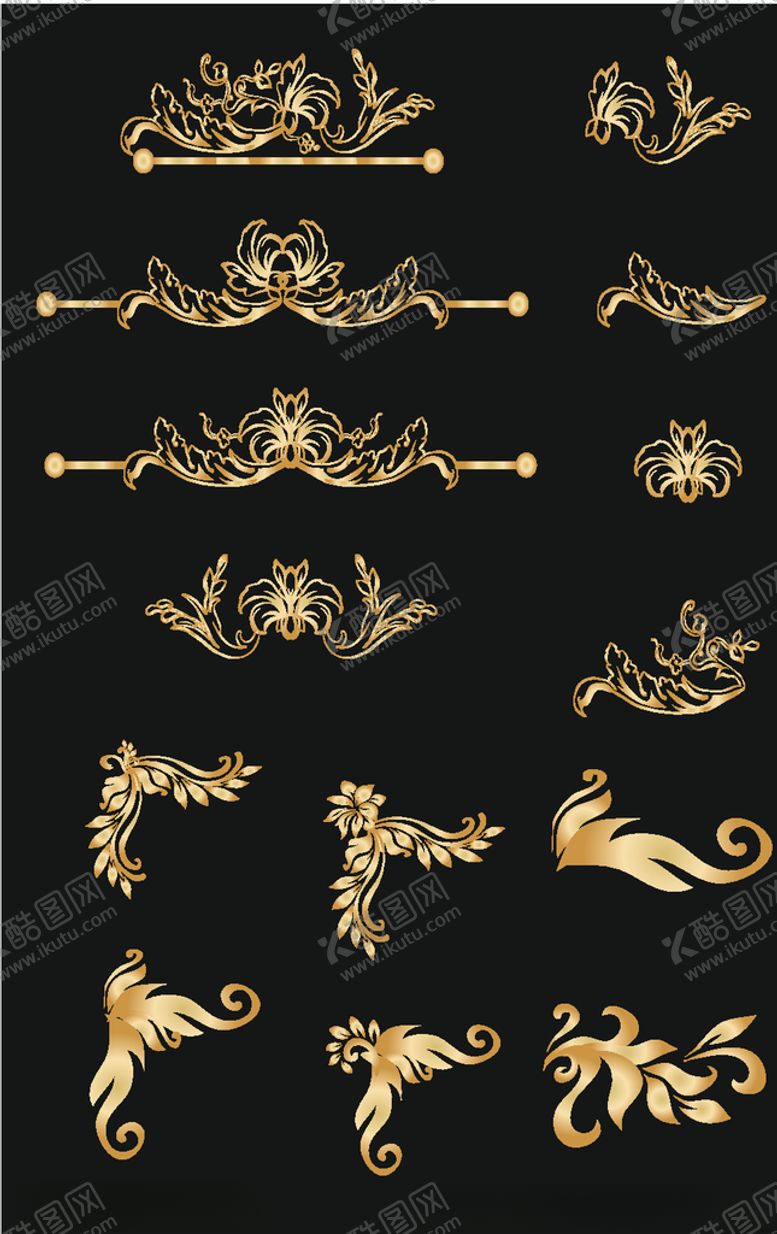 编号：17071610310919374252【酷图网】源文件下载-欧式花纹花边