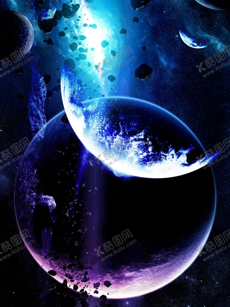 编号：71406304271416453887【酷图网】源文件下载-科技感星球叠加背景素材