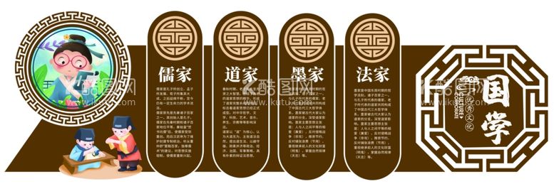 编号：46228511301629224907【酷图网】源文件下载-国学文化墙