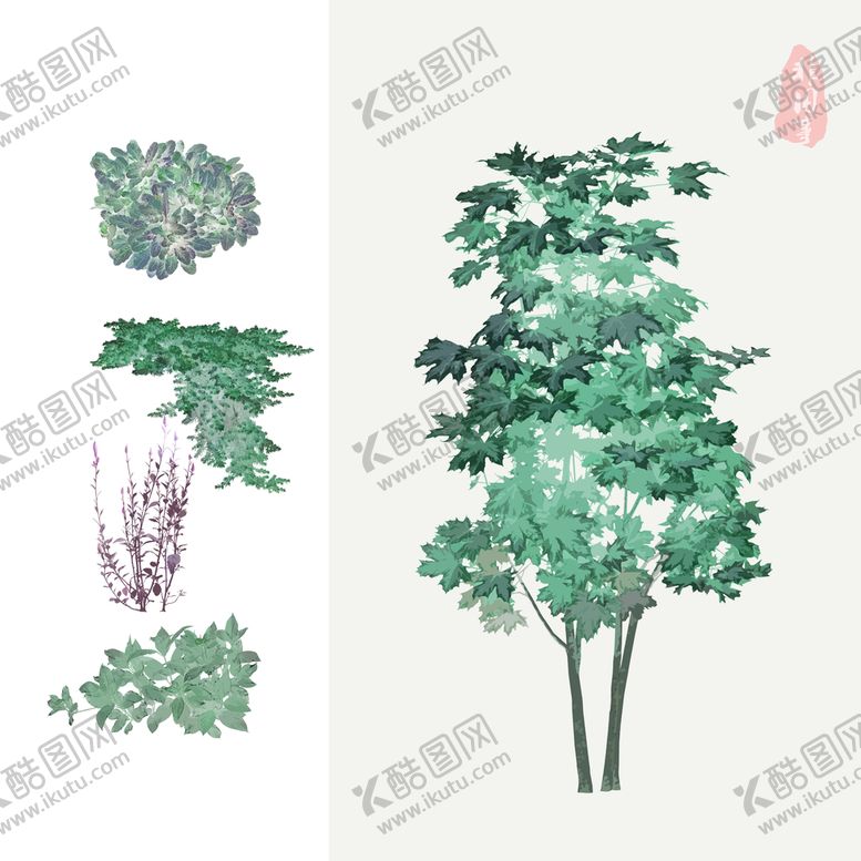 编号：84956209160658532176【酷图网】源文件下载-灌木素材  