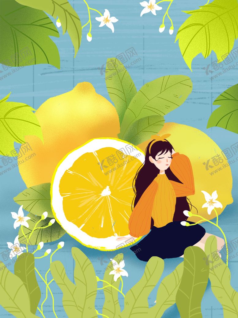 编号：83091209230109274578【酷图网】源文件下载-橘子水果插图