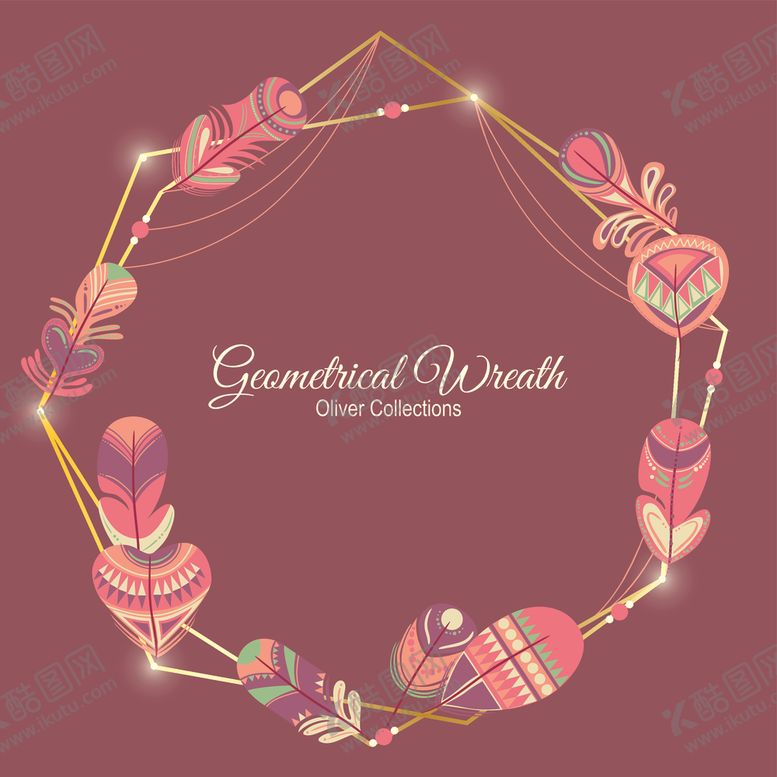 编号：41916510051947394887【酷图网】源文件下载-印第安羽毛