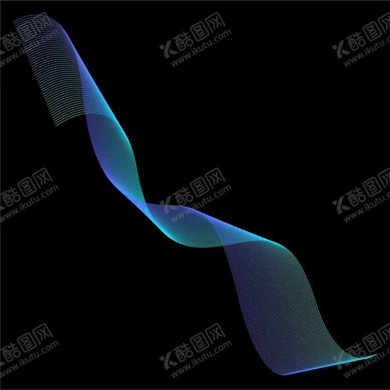 编号：27439609162106593409【酷图网】源文件下载-分层流动线条