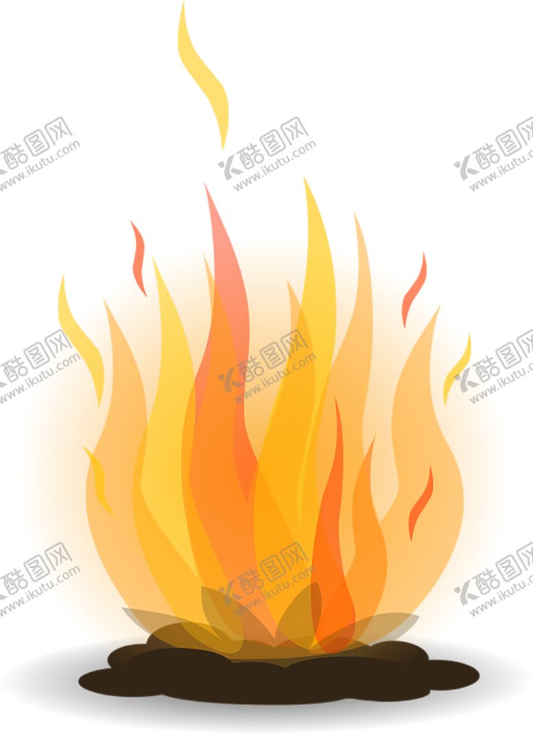 编号：18926409210246176665【酷图网】源文件下载-透明免扣火图片