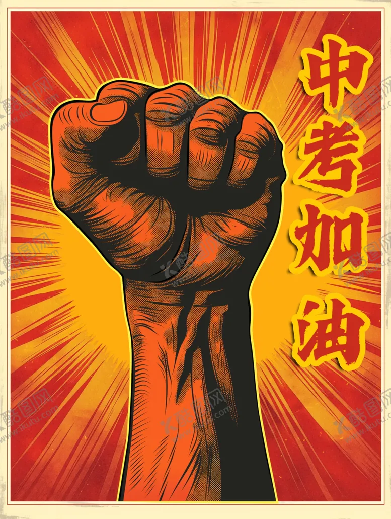 编号：64569102070946526060【酷图网】源文件下载-中考加油