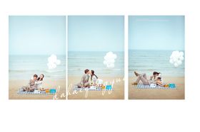 时尚浪漫婚纱摄影相册模板