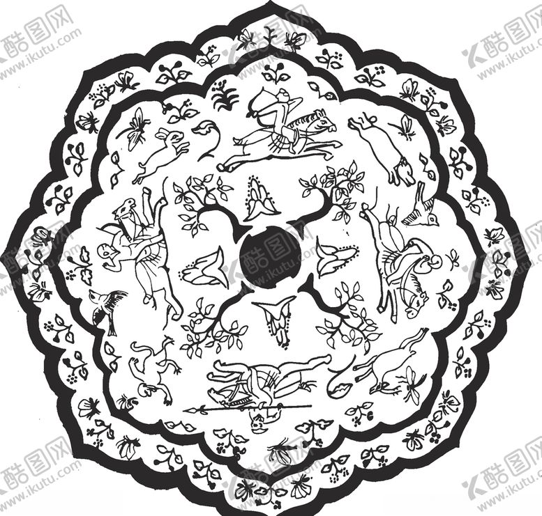 编号：68697709210904403780【酷图网】源文件下载-镂空花图案