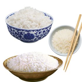 手绘鸡腿大米饭