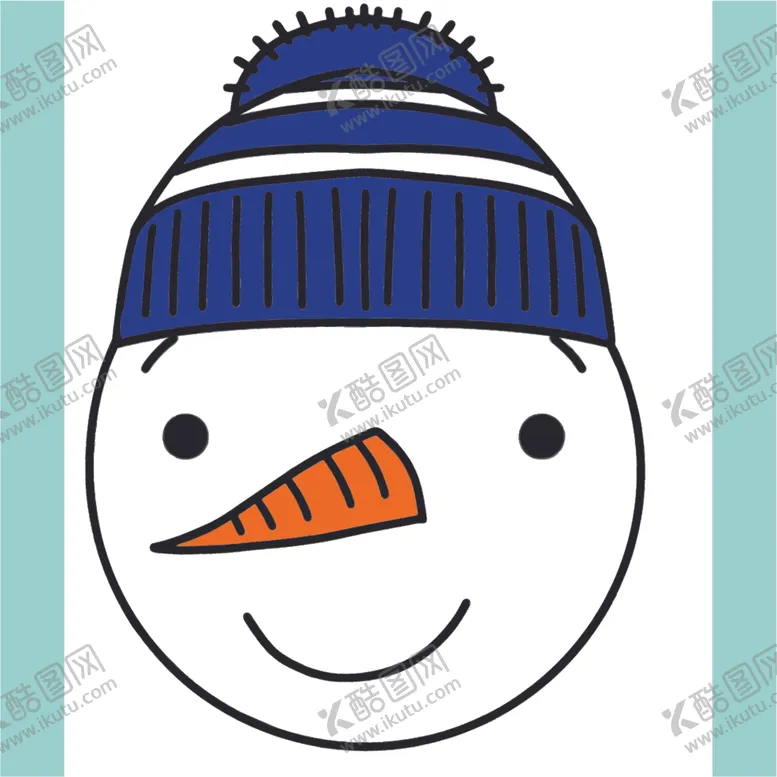 编号：78426812090850374317【酷图网】源文件下载-圣诞雪人插画