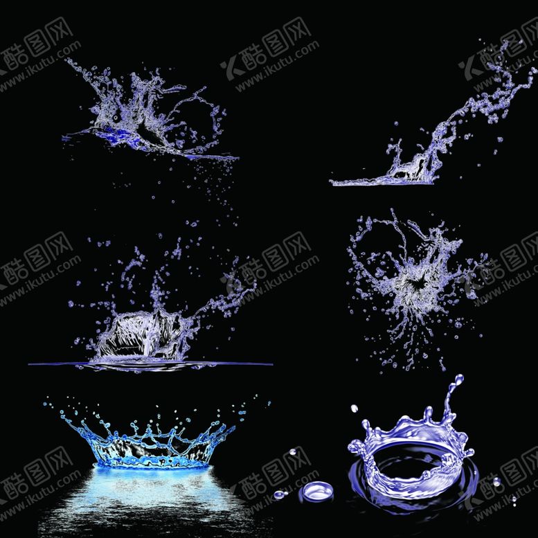 编号：55411311011510514257【酷图网】源文件下载-水花图片