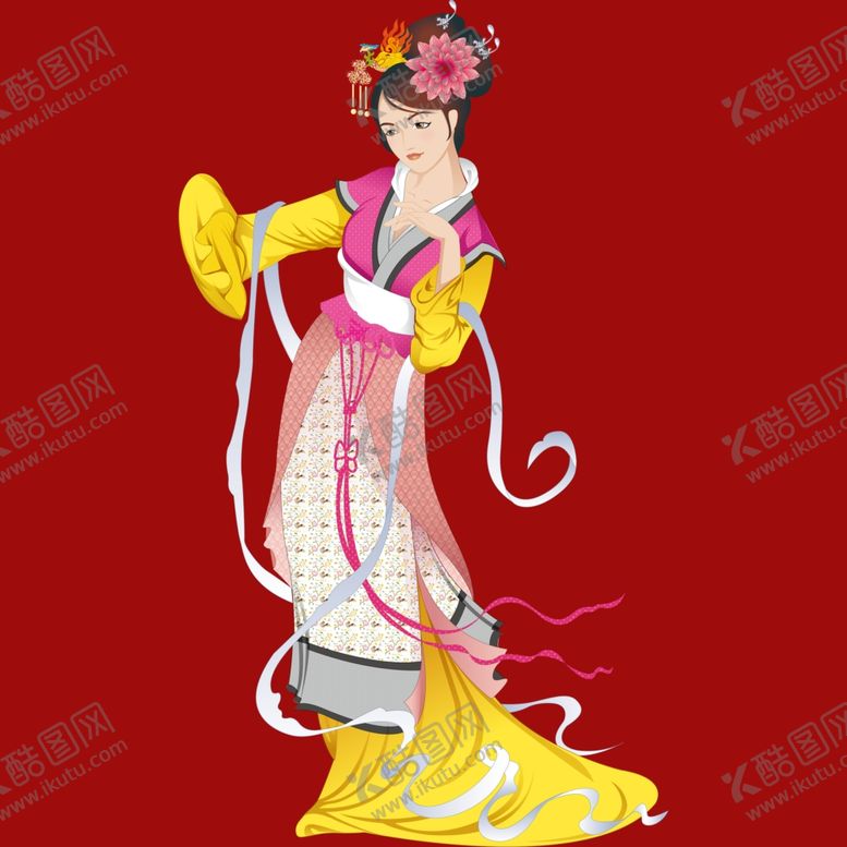 编号：15925302190737234868【酷图网】源文件下载-中秋节嫦娥