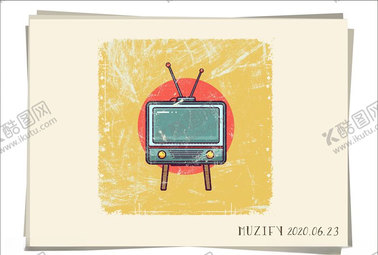 编号：66387709282219151642【酷图网】源文件下载-复古电视机画册