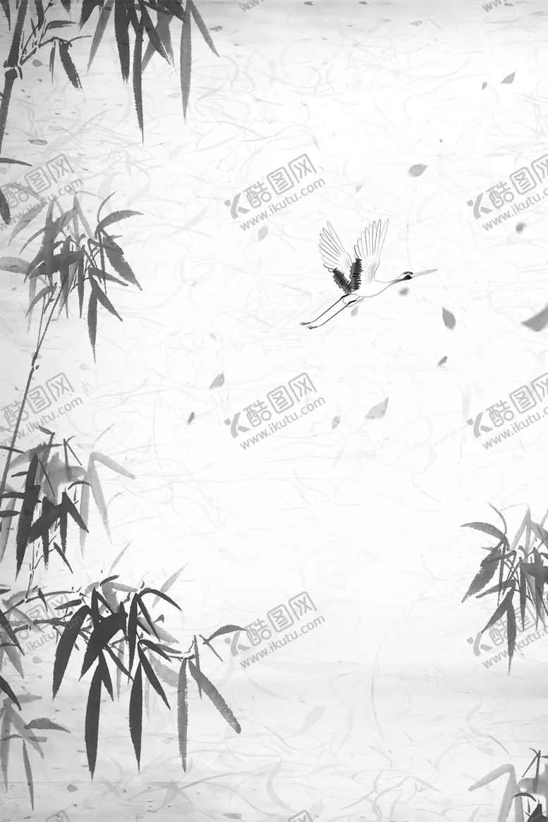 编号：72601004252219213626【酷图网】源文件下载-水墨竹子