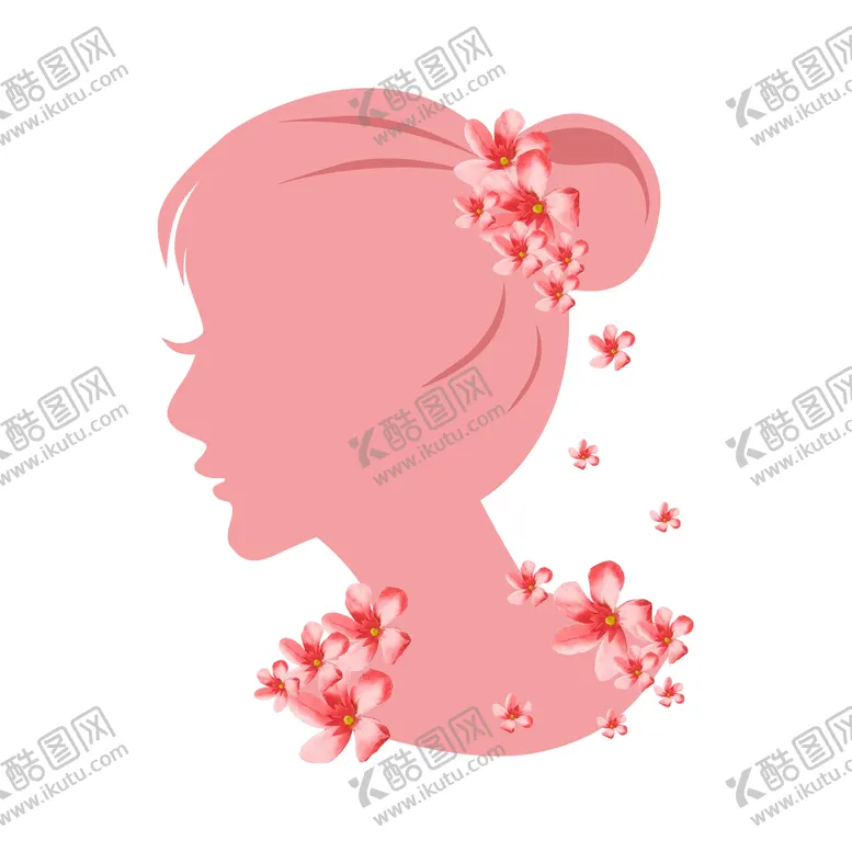 编号：05968210012059260512【酷图网】源文件下载-  女生侧脸 