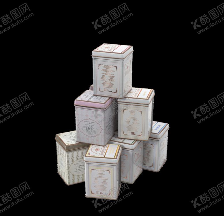编号：55232610130737282707【酷图网】源文件下载-茶叶罐抠图