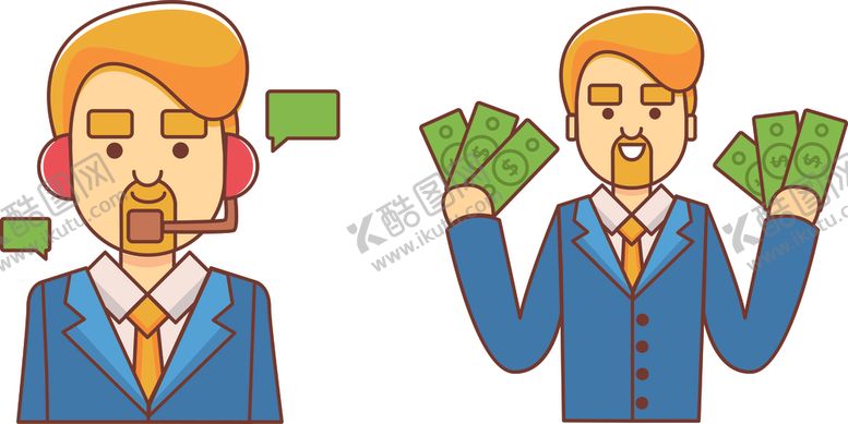 编号：53194409270054395748【酷图网】源文件下载-矢量人物素材