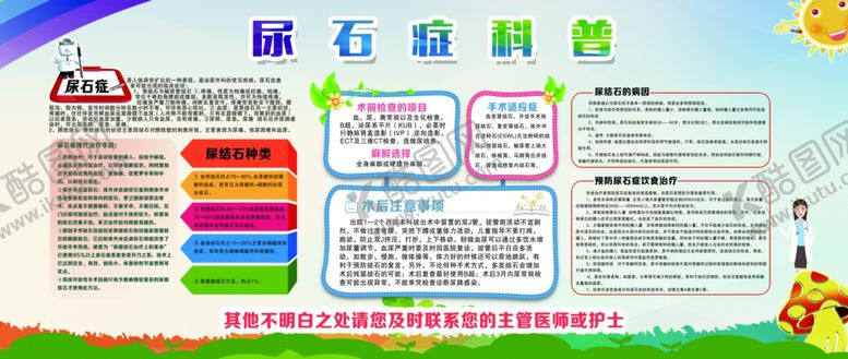 编号：85112210122034312830【酷图网】源文件下载-尿石症科普