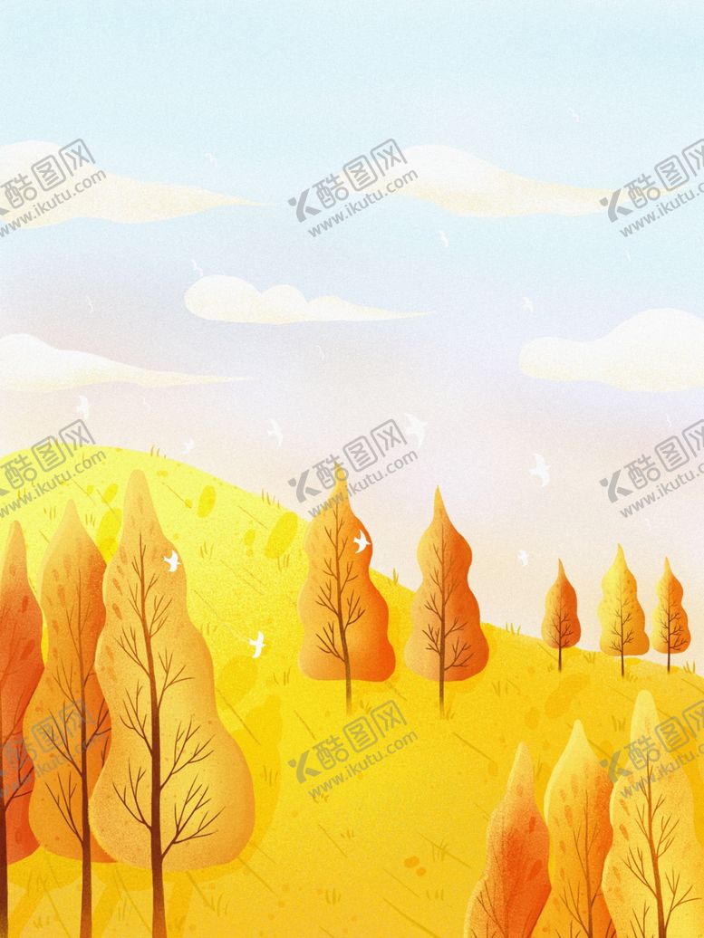 编号：20992409211721198896【酷图网】源文件下载-立秋海报立秋插画立秋宣传