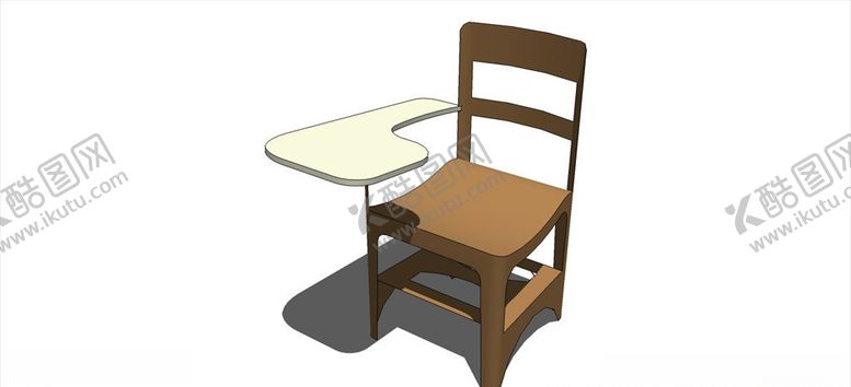编号：24961610061345481948【酷图网】源文件下载-单人桌学生桌