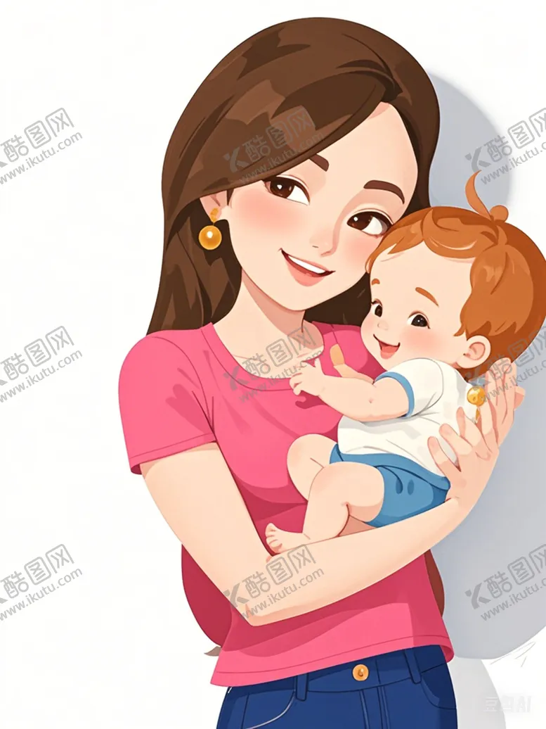 编号：63148602271039329377【酷图网】源文件下载-母子图
