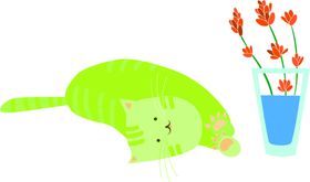 花素材鲜朵朵底纹小清新朵