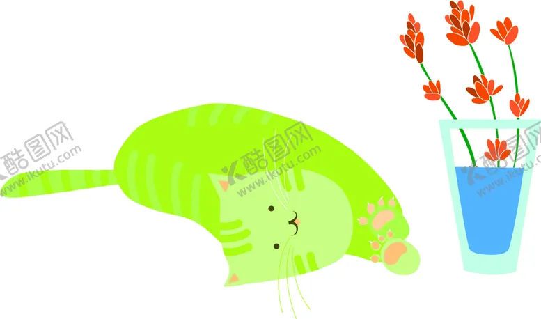 花素材鲜朵朵底纹小清新朵