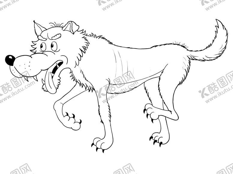 编号：95000309241108247678【酷图网】源文件下载-手绘卡通动物