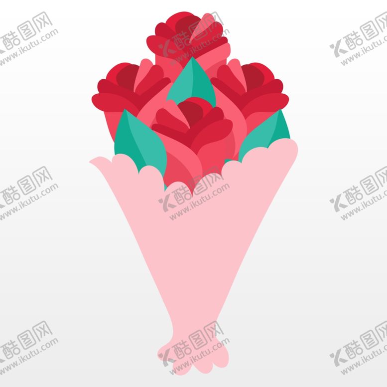 编号：12236305100302009646【酷图网】源文件下载-玫瑰花束
