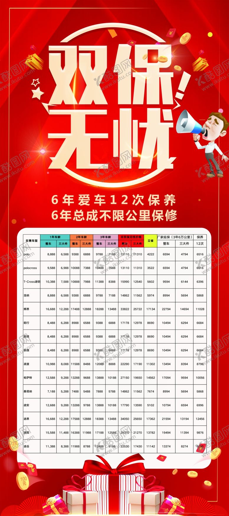 编号：89549009212303273373【酷图网】源文件下载-双保无忧展架