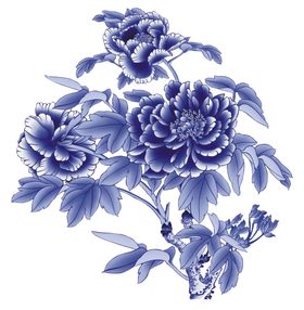 青花瓷素材