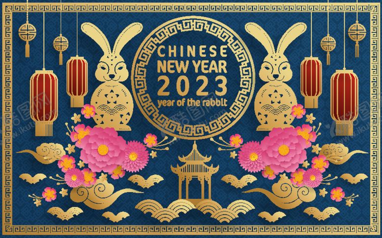 编号：88886901130424325733【酷图网】源文件下载-兔年素材 