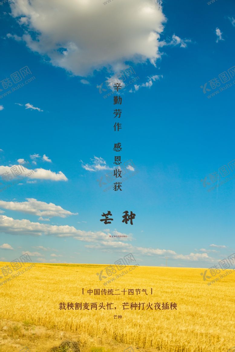编号：38509006181047524457【酷图网】源文件下载-芒种海报