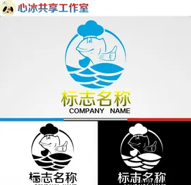 鱼logo