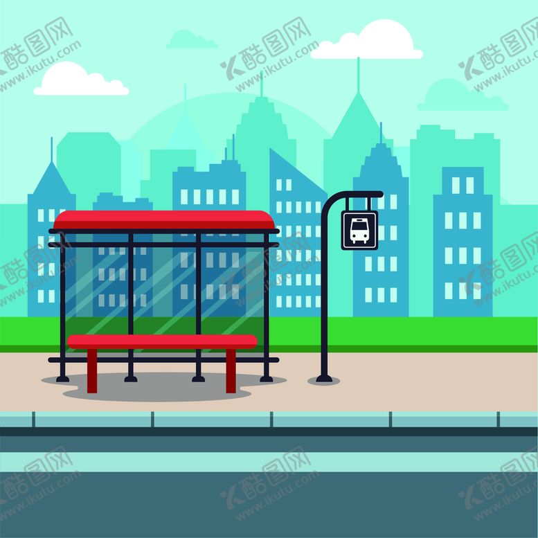 编号：91374609130027348325【酷图网】源文件下载-扁平化城市