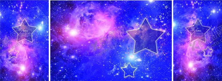 编号：65757410191848195472【酷图网】源文件下载-星空婚礼背景