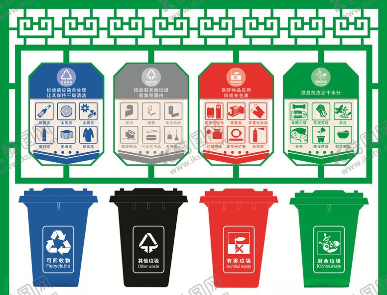 编号：52659210301546491741【酷图网】源文件下载-垃圾分类