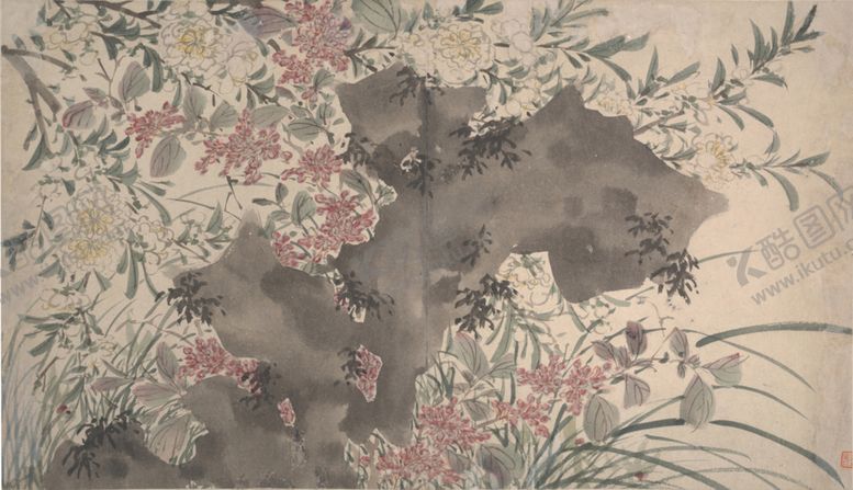 编号：33481709271139591088【酷图网】源文件下载-明代陈淳花卉花草绘画