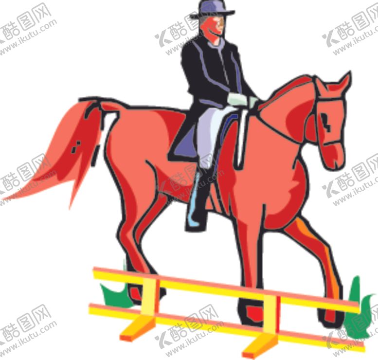 编号：95819709190041598600【酷图网】源文件下载-骑马